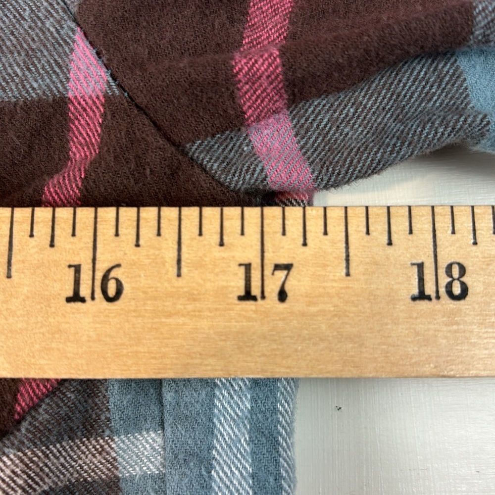 Matchstick‎ Shirt Womens Medium Plaid Flannel Button Down - Picture 5 of 9